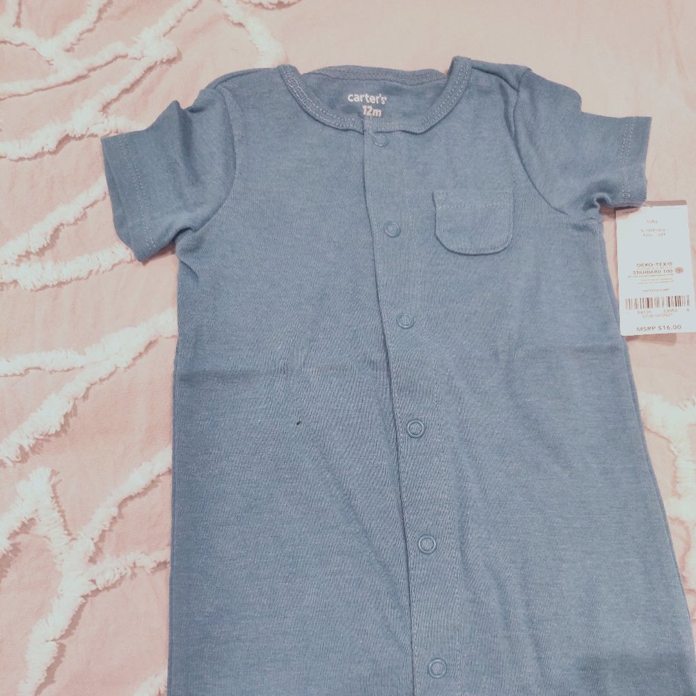 NWT Carter's one piece size 12 month